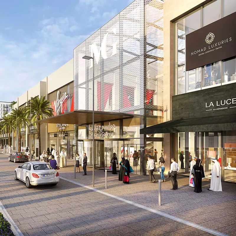 Eagle Hills - Our History - Shopping Malls - Bahrain Galleria Mall