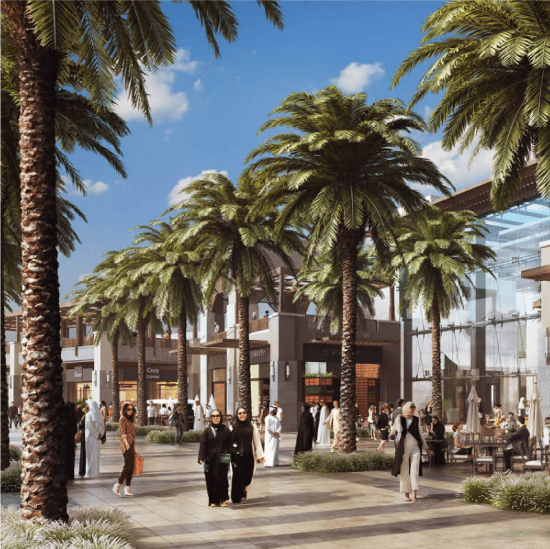 Eagle Hills - Our History - Shopping Malls - UAE Kalba Mall